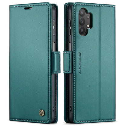 For Samsung Galaxy A32 5G / M32 5G CaseMe 023 Butterfly Buckle Litchi Texture RFID Anti-theft Leather Phone Case(Pearly Blue) - Galaxy Phone Cases by CaseMe | Online Shopping South Africa | PMC Jewellery | Buy Now Pay Later Mobicred