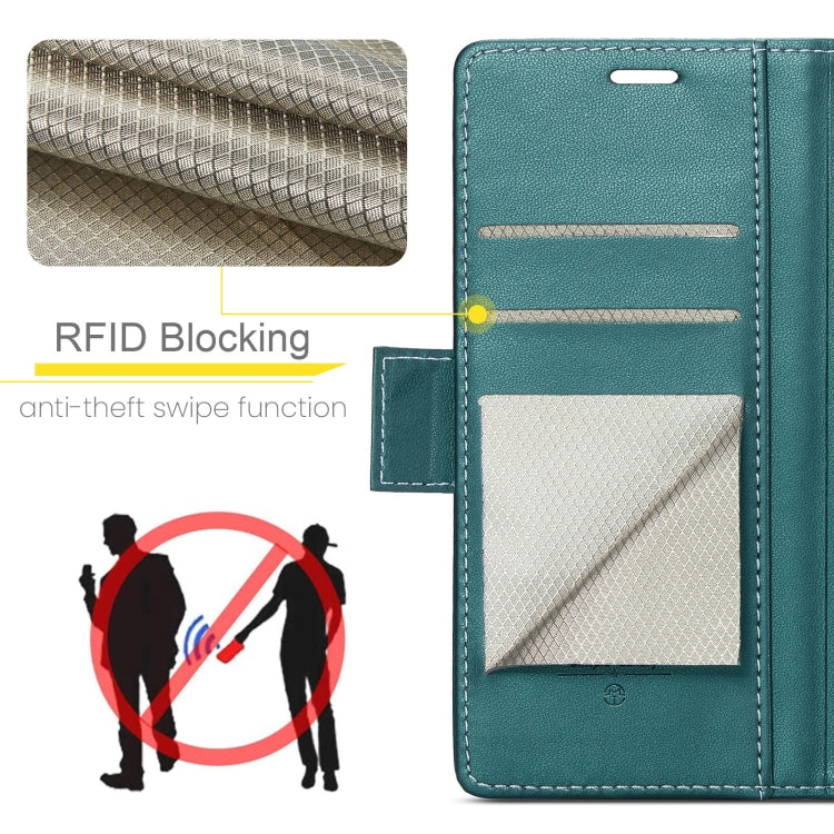 For Xiaomi 14 Pro CaseMe 023 Butterfly Buckle Litchi Texture RFID Anti-theft Leather Phone Case(Pearly Blue) - 14 Pro Cases by CaseMe | Online Shopping South Africa | PMC Jewellery | Buy Now Pay Later Mobicred