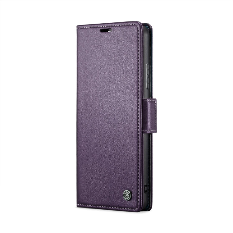 For Xiaomi 14 CaseMe 023 Butterfly Buckle Litchi Texture RFID Anti-theft Leather Phone Case(Pearly Purple) - 14 Cases by CaseMe | Online Shopping South Africa | PMC Jewellery | Buy Now Pay Later Mobicred