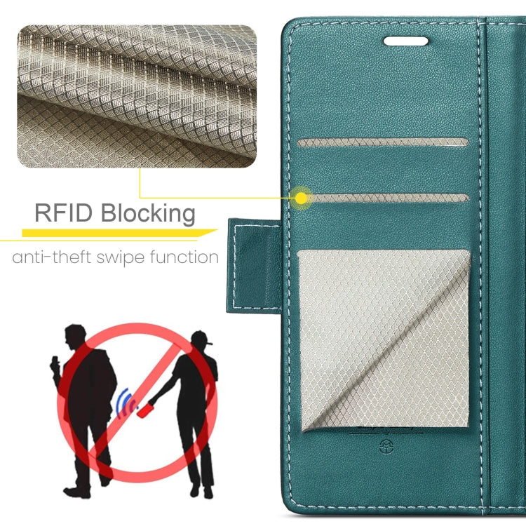 For Xiaomi Redmi Note 13 Pro 5G CaseMe 023 Butterfly Buckle Litchi Texture RFID Anti-theft Leather Phone Case(Pearly Blue) - Xiaomi Cases by CaseMe | Online Shopping South Africa | PMC Jewellery | Buy Now Pay Later Mobicred