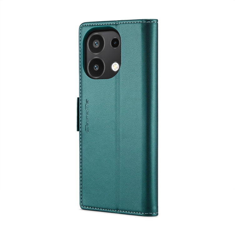 For Xiaomi Redmi Note 13 4G CaseMe 023 Butterfly Buckle Litchi Texture RFID Anti-theft Leather Phone Case(Pearly Blue) - Xiaomi Cases by CaseMe | Online Shopping South Africa | PMC Jewellery | Buy Now Pay Later Mobicred