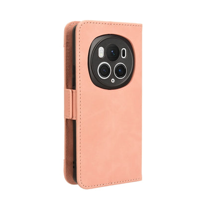 For Honor Magic6 Pro Skin Feel Calf Texture Card Slots Leather Phone Case(Pink) - Honor Cases by PMC Jewellery | Online Shopping South Africa | PMC Jewellery | Buy Now Pay Later Mobicred