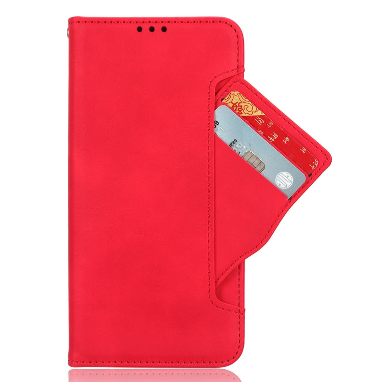 For Xiaomi Redmi K70 / K70 Pro 5G Skin Feel Calf Texture Card Slots Leather Phone Case(Red) - K70 Pro Cases by PMC Jewellery | Online Shopping South Africa | PMC Jewellery | Buy Now Pay Later Mobicred