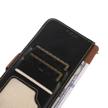 For OPPO A1 5G Crazy Horse Top Layer Cowhide Leather Phone Case(Black) - OPPO Cases by PMC Jewellery | Online Shopping South Africa | PMC Jewellery | Buy Now Pay Later Mobicred