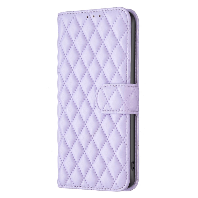 For Google Pixel 9 Diamond Lattice Wallet Leather Flip Phone Case(Purple) - Google Cases by PMC Jewellery | Online Shopping South Africa | PMC Jewellery | Buy Now Pay Later Mobicred