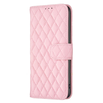 For Google Pixel 9 Diamond Lattice Wallet Leather Flip Phone Case(Pink) - Google Cases by PMC Jewellery | Online Shopping South Africa | PMC Jewellery | Buy Now Pay Later Mobicred