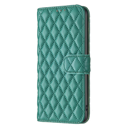 For Google Pixel 9 Pro Diamond Lattice Wallet Leather Flip Phone Case(Green) - Google Cases by PMC Jewellery | Online Shopping South Africa | PMC Jewellery | Buy Now Pay Later Mobicred