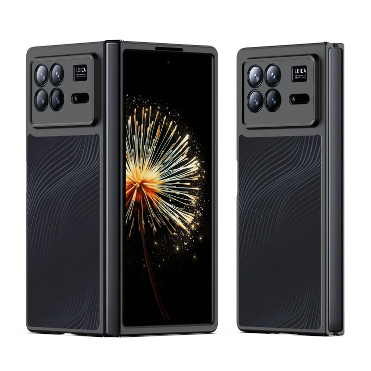 For Xiaomi Mix Fold 3 DUX DUCIS Aimo Series TPU + PC Frosted Feel Phone Case(Black) - Mix Fold 3 Cases by DUX DUCIS | Online Shopping South Africa | PMC Jewellery | Buy Now Pay Later Mobicred