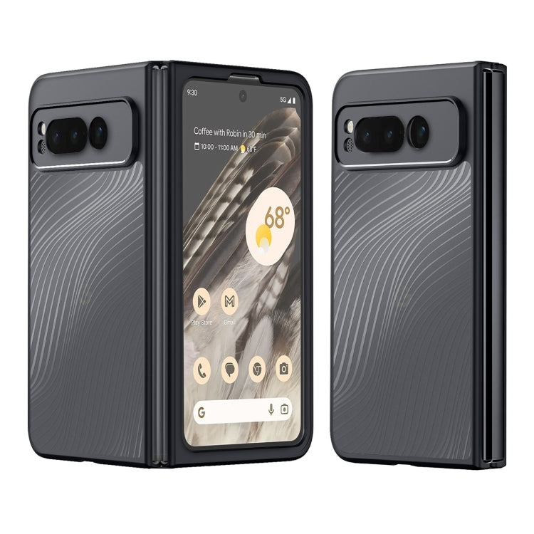 For Google Pixel Fold DUX DUCIS Aimo Series TPU + PC Frosted Feel Phone Case(Black) - Google Cases by DUX DUCIS | Online Shopping South Africa | PMC Jewellery | Buy Now Pay Later Mobicred