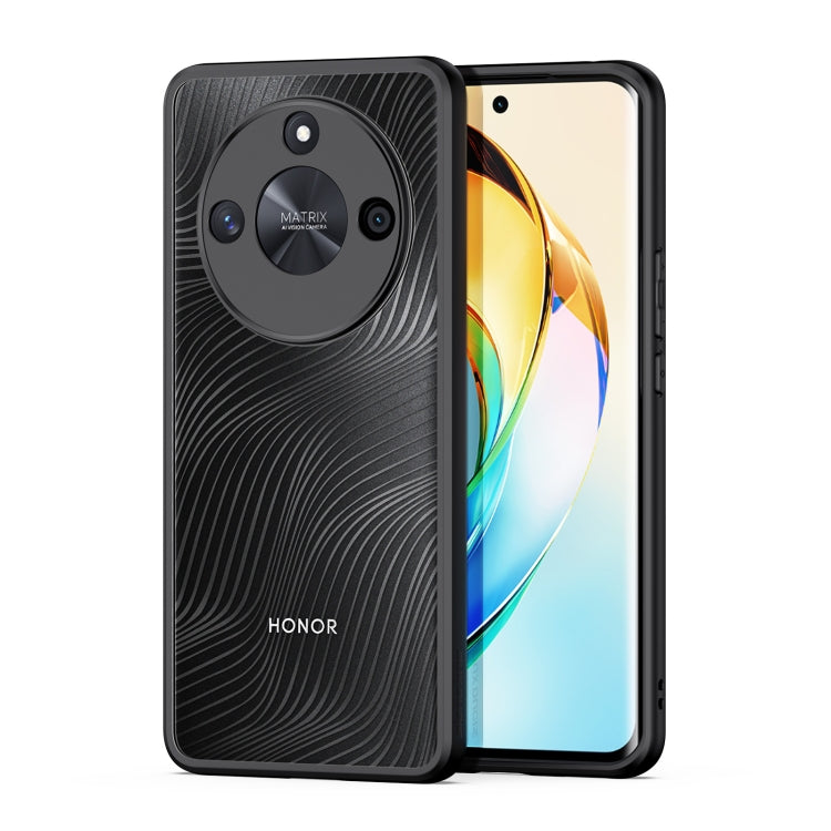 For Honor Magic6 Lite/X9b/X50 DUX DUCIS Aimo Series TPU + PC Frosted Feel Phone Case(Black) - Honor Cases by DUX DUCIS | Online Shopping South Africa | PMC Jewellery | Buy Now Pay Later Mobicred