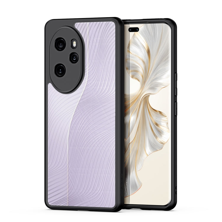 For Honor 100 Pro DUX DUCIS Aimo Series TPU + PC Frosted Feel Phone Case(Black) - Honor Cases by DUX DUCIS | Online Shopping South Africa | PMC Jewellery | Buy Now Pay Later Mobicred