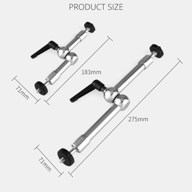 YELANGU A78 Stainless Steel Adjustable Friction Articulating Magic Arm, Size:11 inch - Camera Gimbal by YELANGU | Online Shopping South Africa | PMC Jewellery