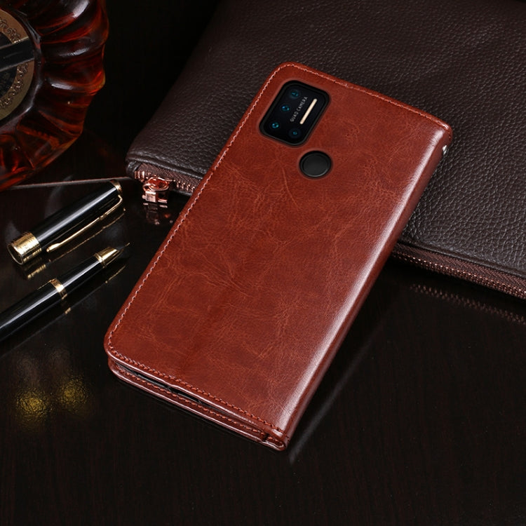 For UMIDIGI A7 Pro idewei Crazy Horse Texture Horizontal Flip Leather Case with Holder & Card Slots & Wallet(Brown) - More Brand by idewei | Online Shopping South Africa | PMC Jewellery | Buy Now Pay Later Mobicred