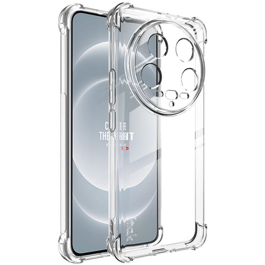 For Xiaomi 14 Ultra 5G imak Shockproof Airbag TPU Phone Case(Transparent) - 14 Ultra Cases by imak | Online Shopping South Africa | PMC Jewellery | Buy Now Pay Later Mobicred