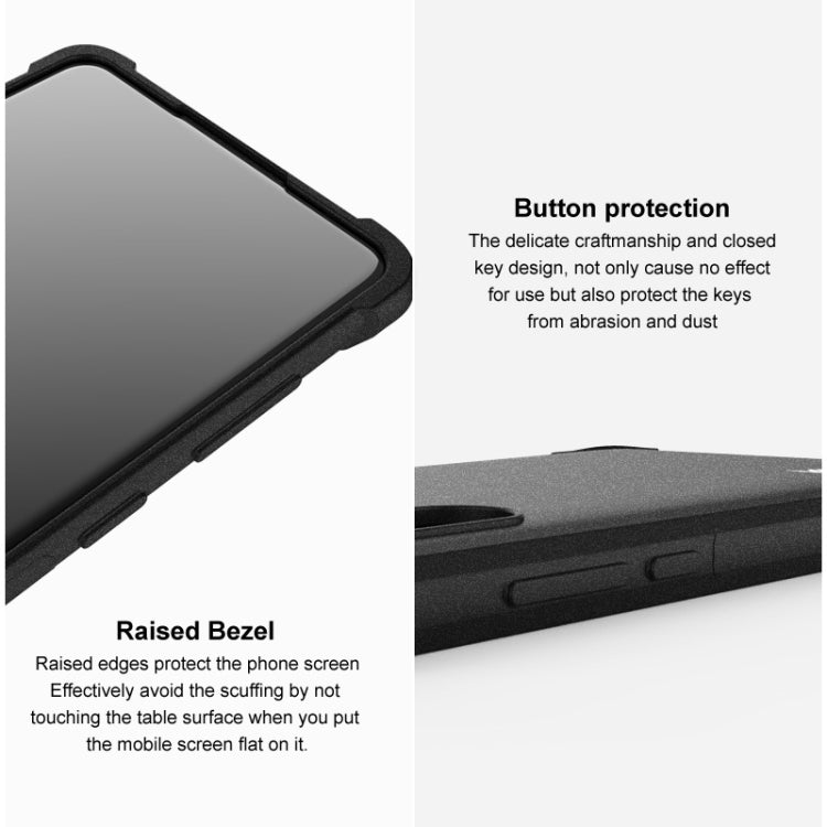 For Xiaomi 14 5G imak Shockproof Airbag TPU Phone Case(Matte Grey) - 14 Cases by imak | Online Shopping South Africa | PMC Jewellery | Buy Now Pay Later Mobicred