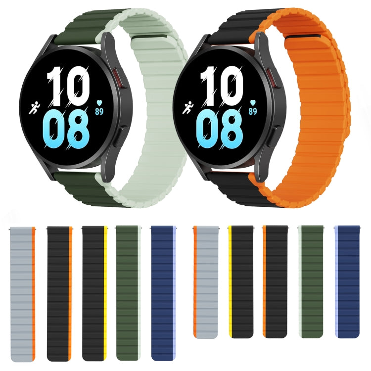 DUX DUCIS Magnetic Silicone Watch Band, Size:22mm(Blue) - 20mm Bands by DUX DUCIS | Online Shopping South Africa | PMC Jewellery | Buy Now Pay Later Mobicred