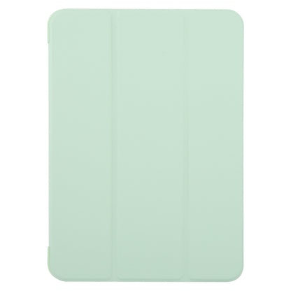 For iPad Pro 13 2024 GEBEI 3-folding Holder Shockproof Flip Leather Tablet Case(Green) - iPad Pro 13 2024 Cases by GEBEI | Online Shopping South Africa | PMC Jewellery | Buy Now Pay Later Mobicred