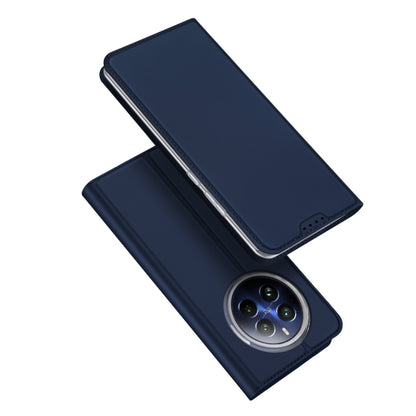 For Realme 12 Pro/12 Pro+ DUX DUCIS Skin Pro Series Flip Leather Phone Case(Blue) - Realme Cases by DUX DUCIS | Online Shopping South Africa | PMC Jewellery | Buy Now Pay Later Mobicred