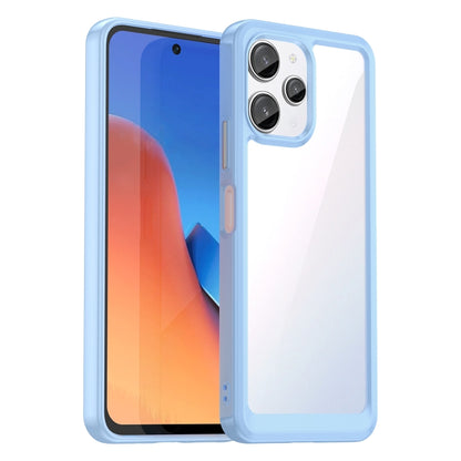 For Xiaomi Redmi 12R Colorful Series Acrylic Hybrid TPU Phone Case(Blue) - Xiaomi Cases by PMC Jewellery | Online Shopping South Africa | PMC Jewellery | Buy Now Pay Later Mobicred