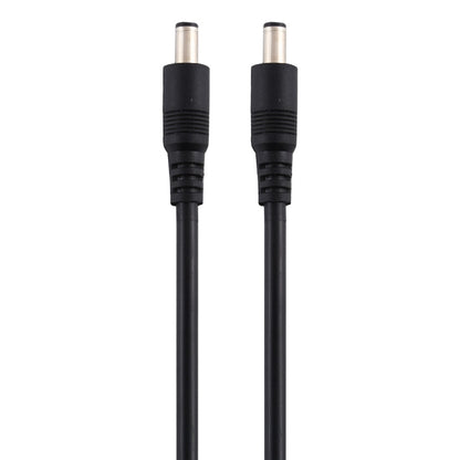 8A DC Power Plug 5.5 x 2.1mm Male to Male Adapter Connector Cable, Length:1m(Black) - Universal Power Adapter by PMC Jewellery | Online Shopping South Africa | PMC Jewellery