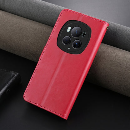 For Honor Magic6 Pro AZNS Sheepskin Texture Flip Leather Phone Case(Red) - Honor Cases by AZNS | Online Shopping South Africa | PMC Jewellery | Buy Now Pay Later Mobicred