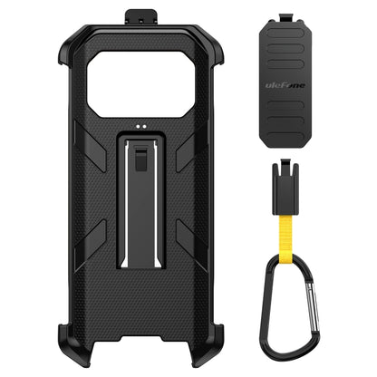 For Ulefone Armor 27 Ulefone Back Clip Phone Case with Carabiner(Black) - Ulefone Cases by Ulefone | Online Shopping South Africa | PMC Jewellery | Buy Now Pay Later Mobicred