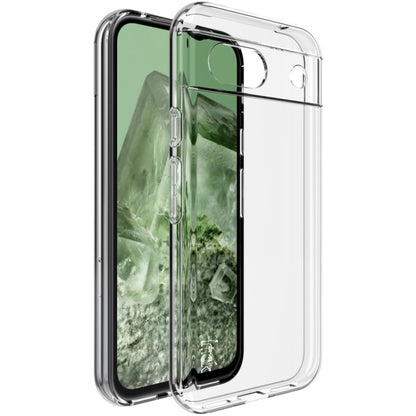 For Google Pixel 8a IMAK UX-5 Series Transparent Shockproof TPU Protective Phone Case(Transparent) - Google Cases by imak | Online Shopping South Africa | PMC Jewellery | Buy Now Pay Later Mobicred