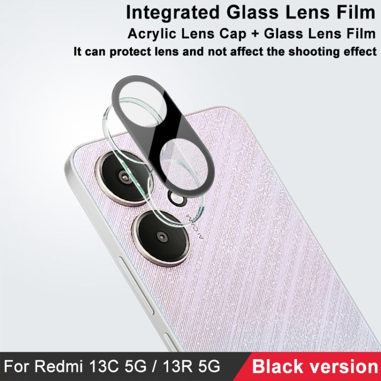 For Xiaomi Redmi 13C 5G / 13R 5G imak High Definition Integrated Glass Lens Film Black Version - For Xiaomi by imak | Online Shopping South Africa | PMC Jewellery | Buy Now Pay Later Mobicred