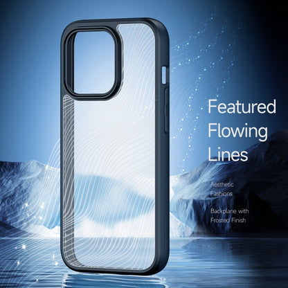 For iPhone 15 Pro DUX DUCIS Aimo Series  Frosted Feel Phone Case(Black) - iPhone 15 Pro Cases by DUX DUCIS | Online Shopping South Africa | PMC Jewellery | Buy Now Pay Later Mobicred