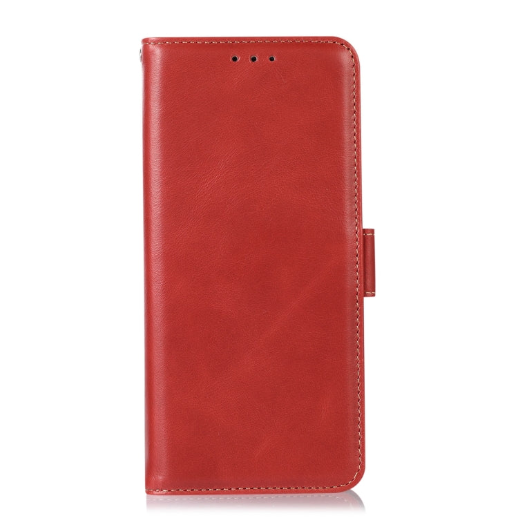 For iPhone 16 Pro Max Crazy Horse Top Layer Cowhide Leather Phone Case(Red) - iPhone 16 Pro Max Cases by PMC Jewellery | Online Shopping South Africa | PMC Jewellery | Buy Now Pay Later Mobicred