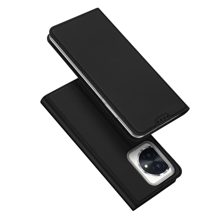 For Honor 100 DUX DUCIS Skin Pro Series Flip Leather Phone Case(Black) - Honor Cases by DUX DUCIS | Online Shopping South Africa | PMC Jewellery | Buy Now Pay Later Mobicred