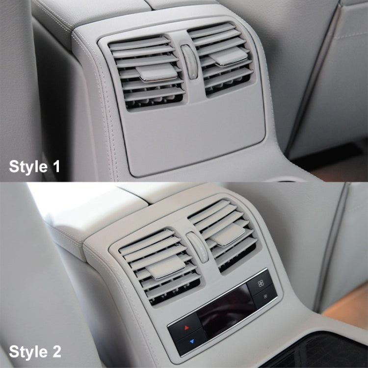 For Mercedes-Benz CLS W218 Car Rear Air Conditioner Air Outlet Panel 21883003547376, Style:Standard Version(Grey) - Air Conditioning System by imak | Online Shopping South Africa | PMC Jewellery | Buy Now Pay Later Mobicred