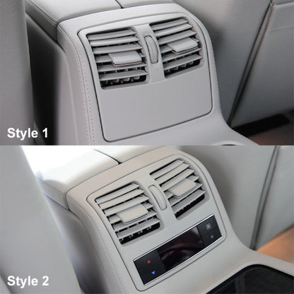 For Mercedes-Benz CLS W218 Car Rear Air Conditioner Air Outlet Panel 21883004547M91, Style:High Version(Grey White) - Air Conditioning System by imak | Online Shopping South Africa | PMC Jewellery | Buy Now Pay Later Mobicred