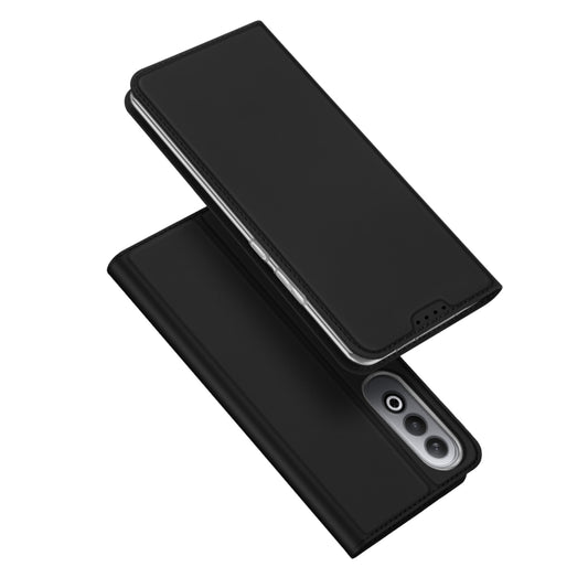 For OnePlus Nord CE4 / OPPO K12 DUX DUCIS Skin Pro Series Horizontal Flip Phone Leather Case(Black) - OnePlus Cases by DUX DUCIS | Online Shopping South Africa | PMC Jewellery | Buy Now Pay Later Mobicred