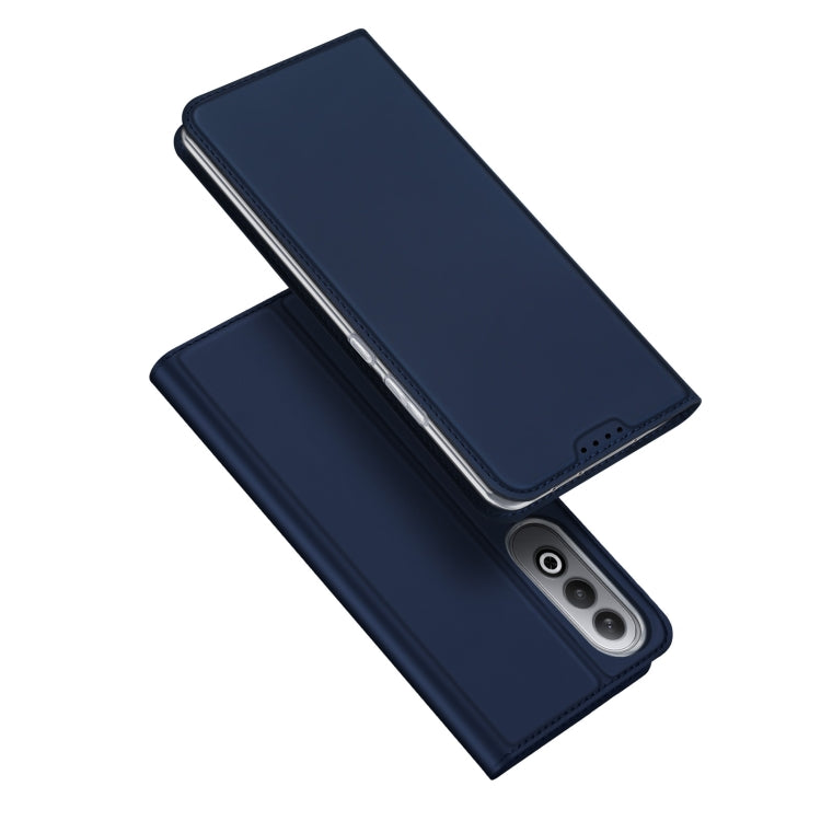 For OnePlus Nord CE4 / OPPO K12 DUX DUCIS Skin Pro Series Horizontal Flip Phone Leather Case(Blue) - OnePlus Cases by DUX DUCIS | Online Shopping South Africa | PMC Jewellery | Buy Now Pay Later Mobicred