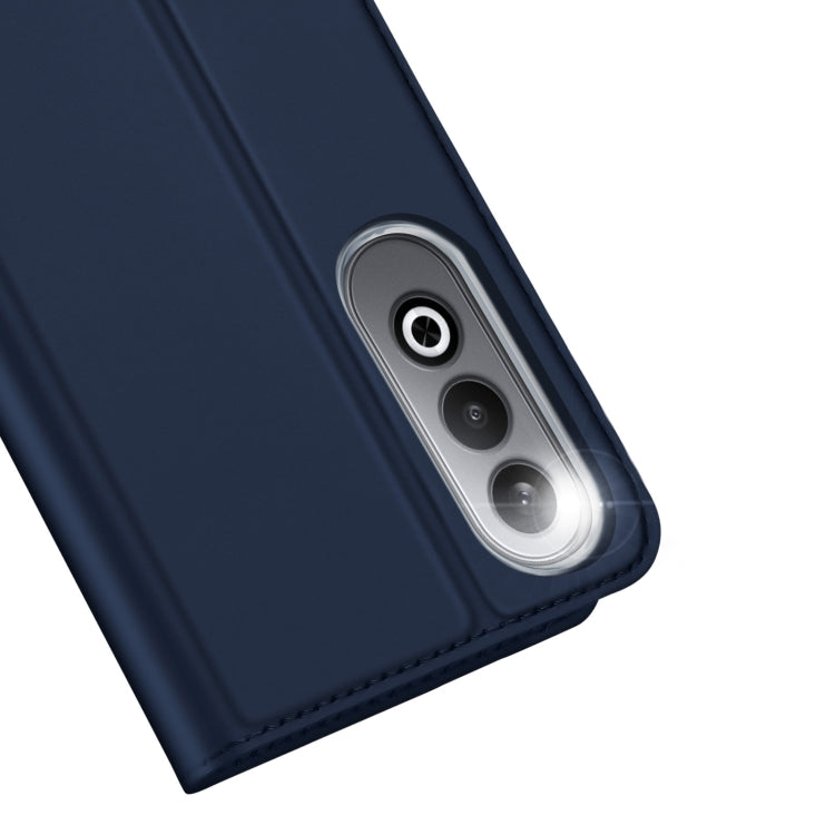 For OnePlus Nord CE4 / OPPO K12 DUX DUCIS Skin Pro Series Horizontal Flip Phone Leather Case(Blue) - OnePlus Cases by DUX DUCIS | Online Shopping South Africa | PMC Jewellery | Buy Now Pay Later Mobicred