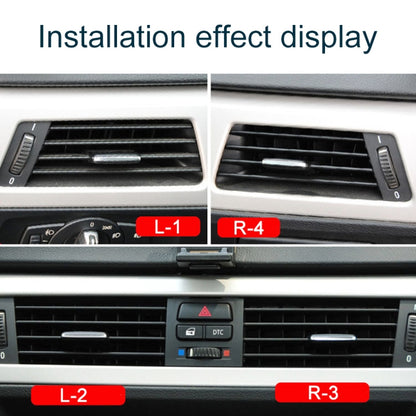 For BMW 3 Series E90 Left Driving Car Air Conditioner Air Outlet Panel 6422 9130 458-R, Style:Grille No. 3 - Air Conditioning System by PMC Jewellery | Online Shopping South Africa | PMC Jewellery