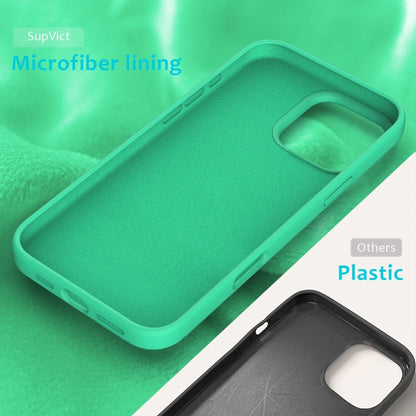 For iPhone 16 Pro Max Solid Color Silicone Phone Case(Green) - More iPhone Cases by PMC Jewellery | Online Shopping South Africa | PMC Jewellery | Buy Now Pay Later Mobicred