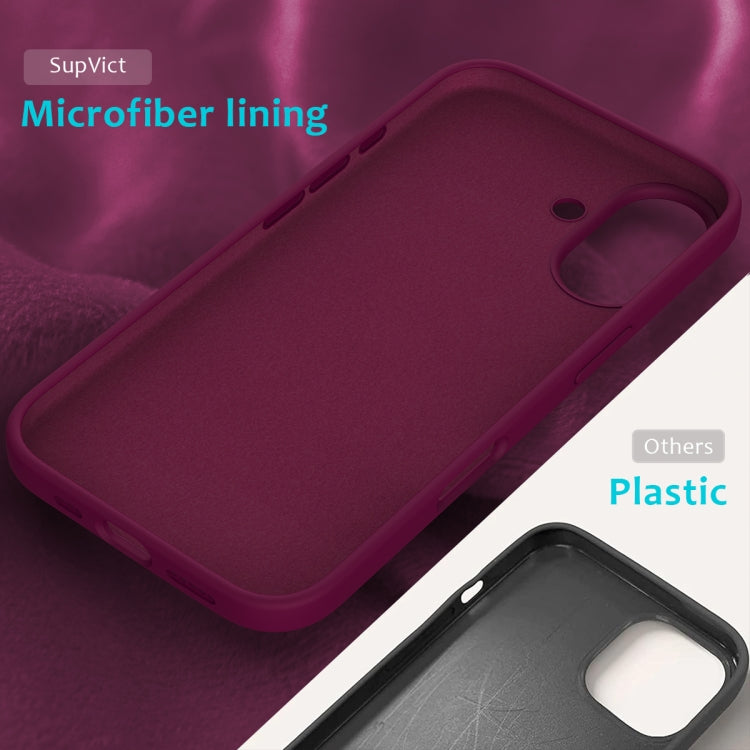 For iPhone 16 Plus Solid Color Silicone Phone Case(Violet) - More iPhone Cases by PMC Jewellery | Online Shopping South Africa | PMC Jewellery | Buy Now Pay Later Mobicred