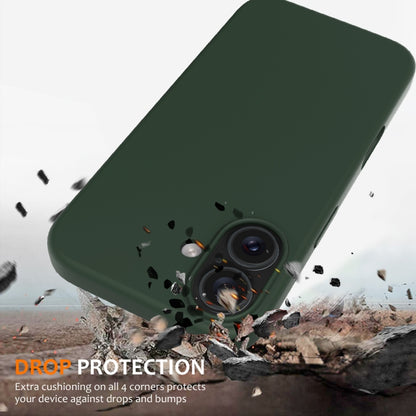 For iPhone 16 Plus Shockproof Silicone Magsafe Phone Case(Dark Green) - iPhone 16 Plus Cases by PMC Jewellery | Online Shopping South Africa | PMC Jewellery | Buy Now Pay Later Mobicred