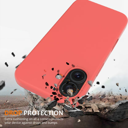 For iPhone 16 Shockproof Silicone Magsafe Phone Case(Pink Orange) - iPhone 16 Cases by PMC Jewellery | Online Shopping South Africa | PMC Jewellery | Buy Now Pay Later Mobicred