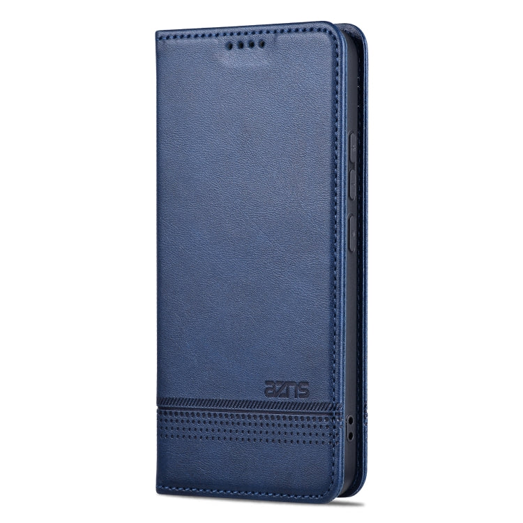 For Xiaomi 14 Pro AZNS Magnetic Calf Texture Flip Leather Phone Case(Dark Blue) - 14 Pro Cases by AZNS | Online Shopping South Africa | PMC Jewellery | Buy Now Pay Later Mobicred