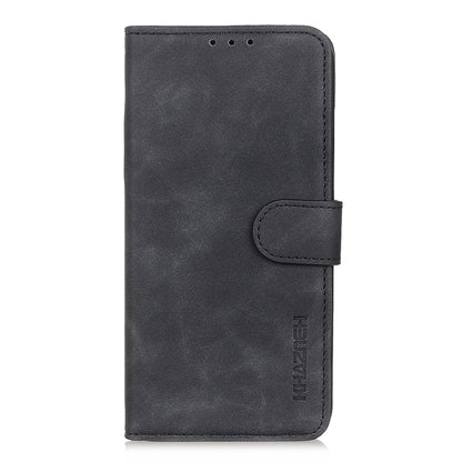 For iPhone 16 Pro Max KHAZNEH Retro Texture Leather Phone Case(Black) - iPhone 16 Pro Max Cases by PMC Jewellery | Online Shopping South Africa | PMC Jewellery | Buy Now Pay Later Mobicred