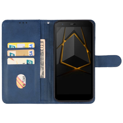 For DOOGEE S41T Leather Phone Case(Blue) - Doogee Cases by PMC Jewellery | Online Shopping South Africa | PMC Jewellery | Buy Now Pay Later Mobicred