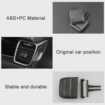 For Porsche Panamera Left Driving Car Air Conditioning Air Outlet Paddle, Type:Left Side - Air Conditioning System by PMC Jewellery | Online Shopping South Africa | PMC Jewellery | Buy Now Pay Later Mobicred