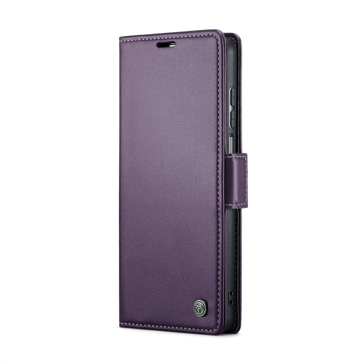 For Motorola Moto G Stylus 5G 2023 CaseMe 023 Butterfly Buckle Litchi Texture RFID Anti-theft Leather Phone Case(Pearly Purple) - Motorola Cases by CaseMe | Online Shopping South Africa | PMC Jewellery | Buy Now Pay Later Mobicred