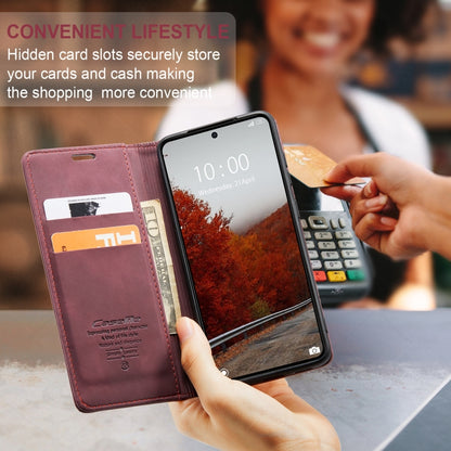 For Xiaomi Poco X6 Pro CaseMe 013 Multifunctional Horizontal Flip Leather Phone Case(Wine Red) - Xiaomi Cases by CaseMe | Online Shopping South Africa | PMC Jewellery | Buy Now Pay Later Mobicred