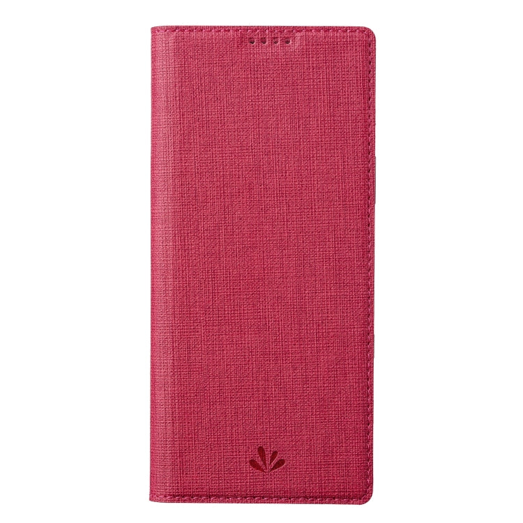 For Sharp Aquos Sense8 ViLi DMX Series Shockproof TPU + PU Leather Magnetic Attraction Horizontal Flip Case(Rose Red) - More Brand by ViLi | Online Shopping South Africa | PMC Jewellery | Buy Now Pay Later Mobicred