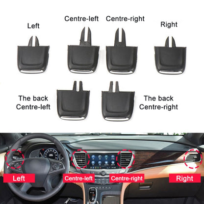 For Buick LaCrosse 2016-2021 Left-hand Drive Car Air Conditioning Air Outlet Paddle 26680098, Type:Front Row Middle Left Side - Air Conditioning System by PMC Jewellery | Online Shopping South Africa | PMC Jewellery | Buy Now Pay Later Mobicred