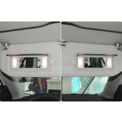 For Buick / Chevrolet Left-hand Drive Car Sun Visor Makeup Mirror 23196443(Cream) - Sunglasses & Glasses Clips by PMC Jewellery | Online Shopping South Africa | PMC Jewellery | Buy Now Pay Later Mobicred